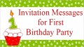 Birthday Invitation Wording Samples