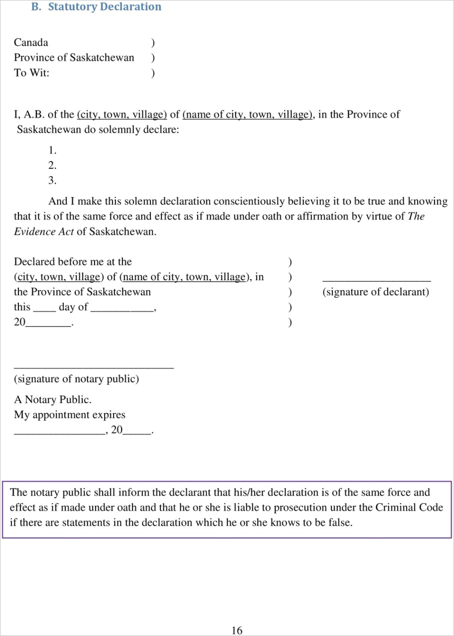 canadian notary block example 40 free