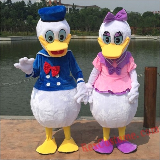 disney donald duck daisy duck mascot costume for adults 813