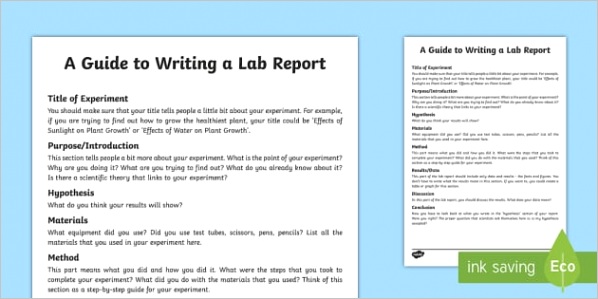 cfe2 s 18 how to write a science lab report