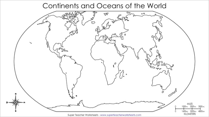 blank map of continentsml