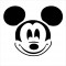 Mickey Mouse Pumpkin Stencil