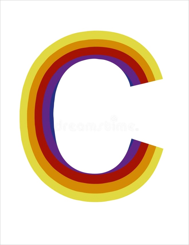 letter c colorsml