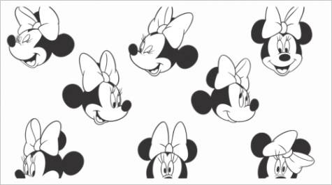 bhbibw free minnie mouse coloring pages ribbon minnie mouse