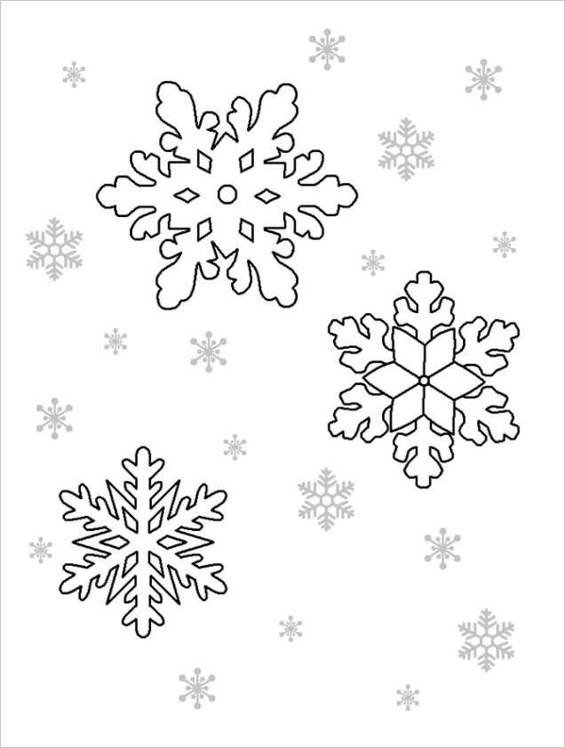snowflake stencils