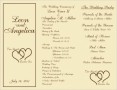 Printable Wedding Program