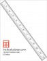 Real Inch Ruler