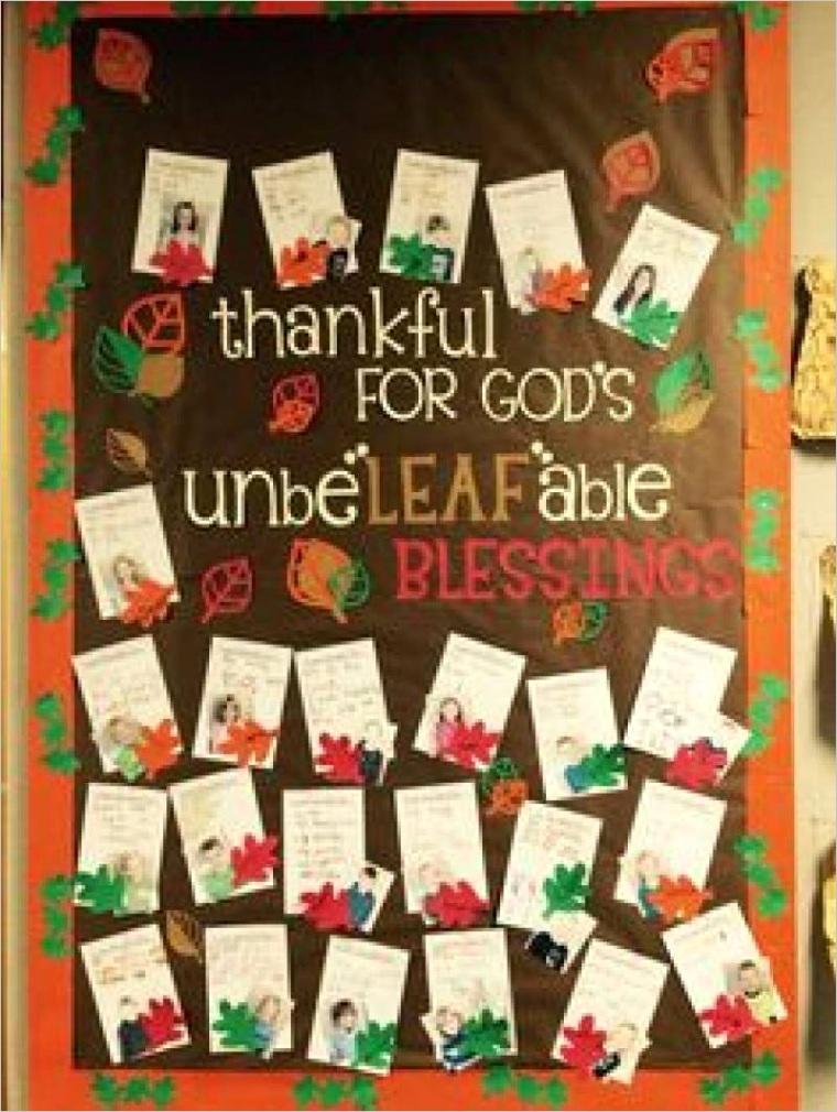 thanksgiving bulletin boards