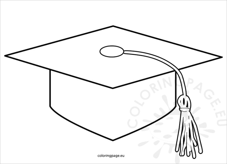 printable graduation cap pattern