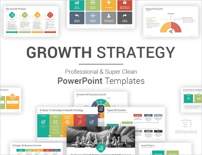 growth strategy powerpoint template