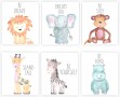 Jungle Animal Pictures for Nursery