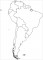 South America Blank Map