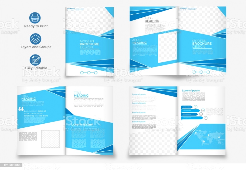6 pages business brochure and flyer template gm