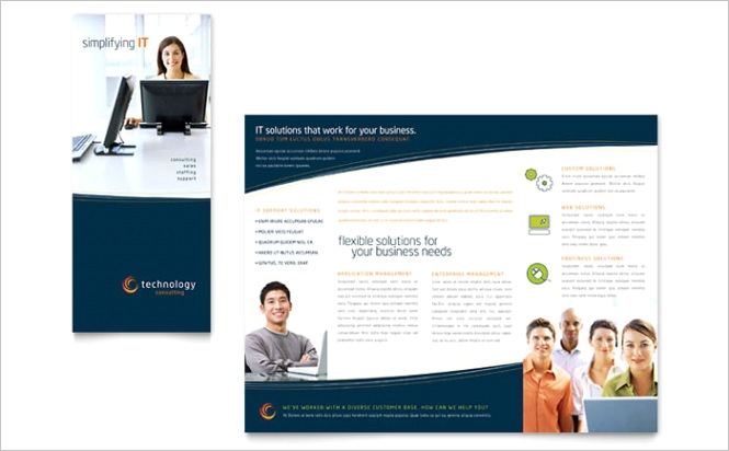 Free Word Tri Fold Brochure Templates Downloadpx