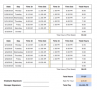 Bi Monthly Timesheet Template Excel