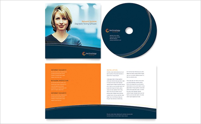 Free Sample CD Booklet Template Designpx