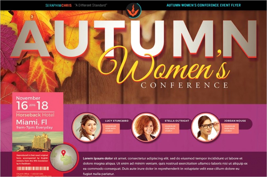 20 conference flyer template corporate church teacher