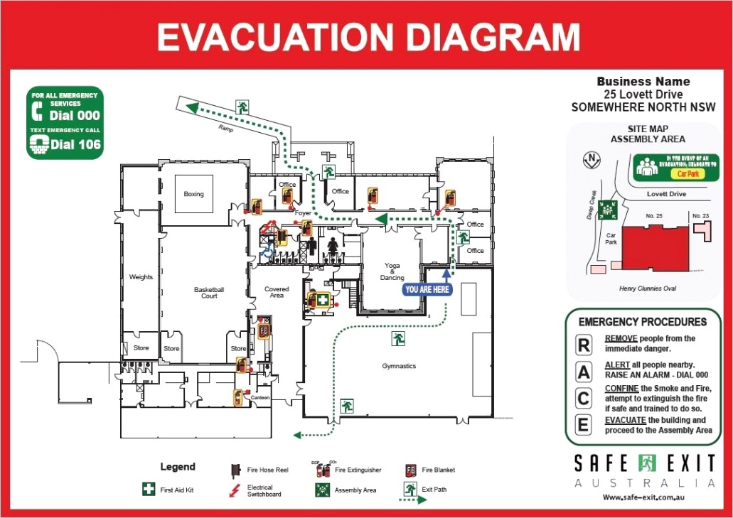 emergency evacuation plan