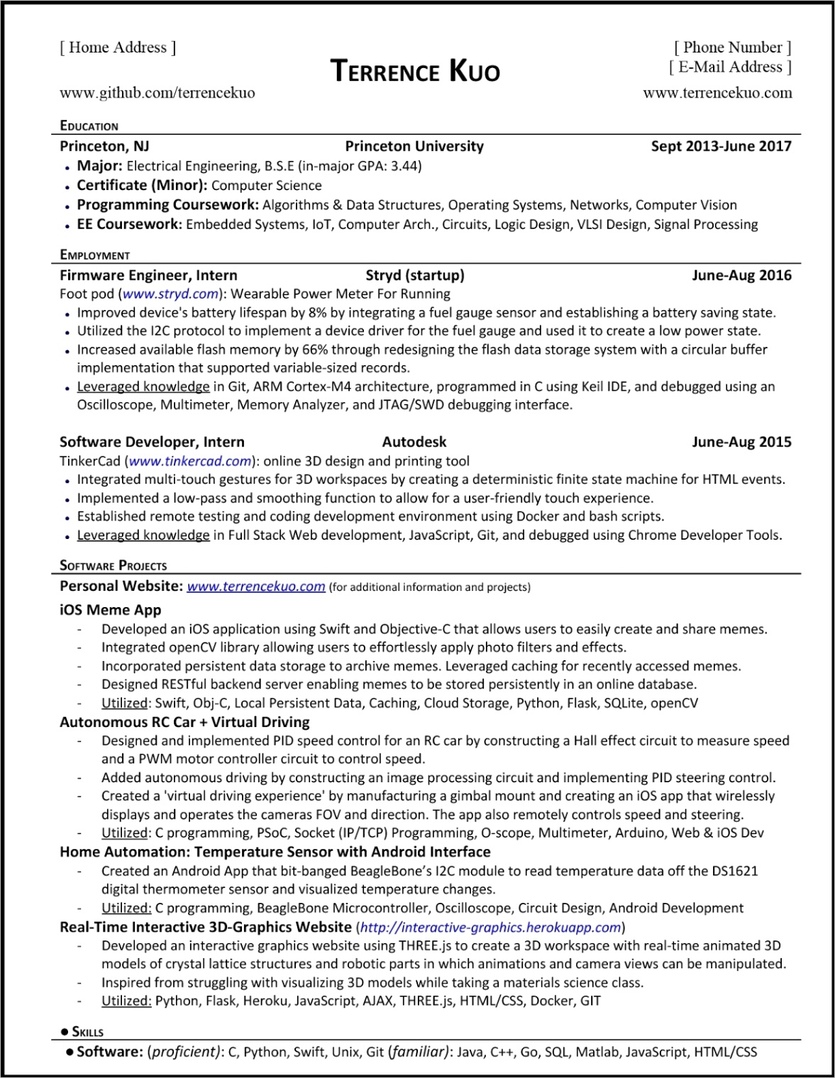 format professional resume examples 2020ml
