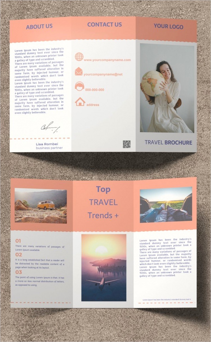 travel free brochure 0008 template in google docs