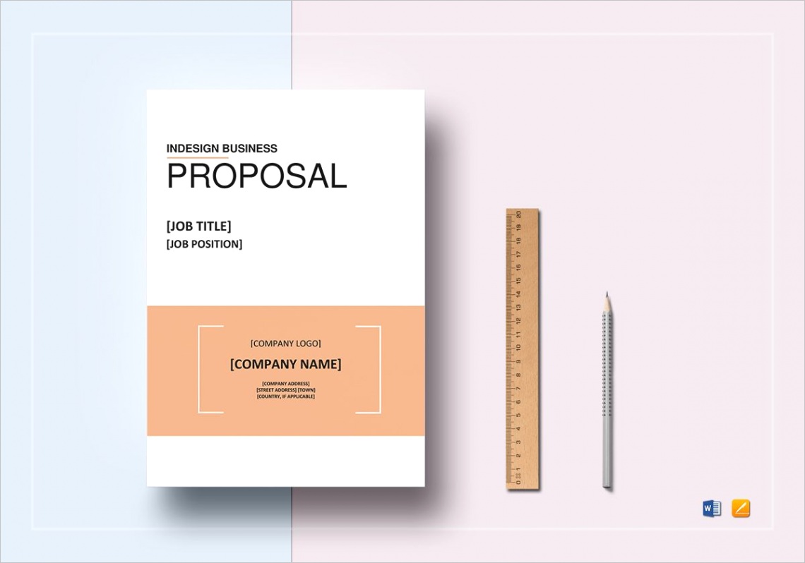 indesign business proposal