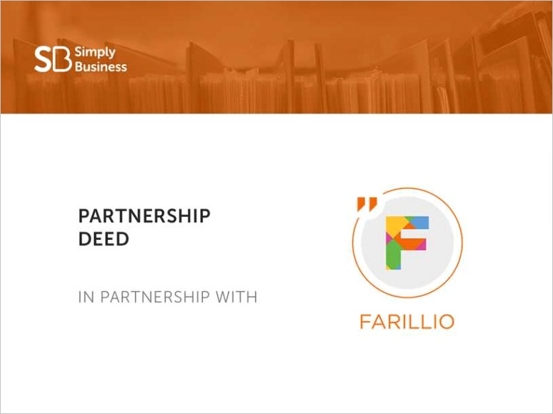 partnership agreement template free