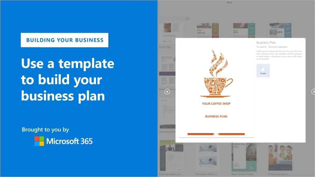 how to utilize microsoft words business plan template