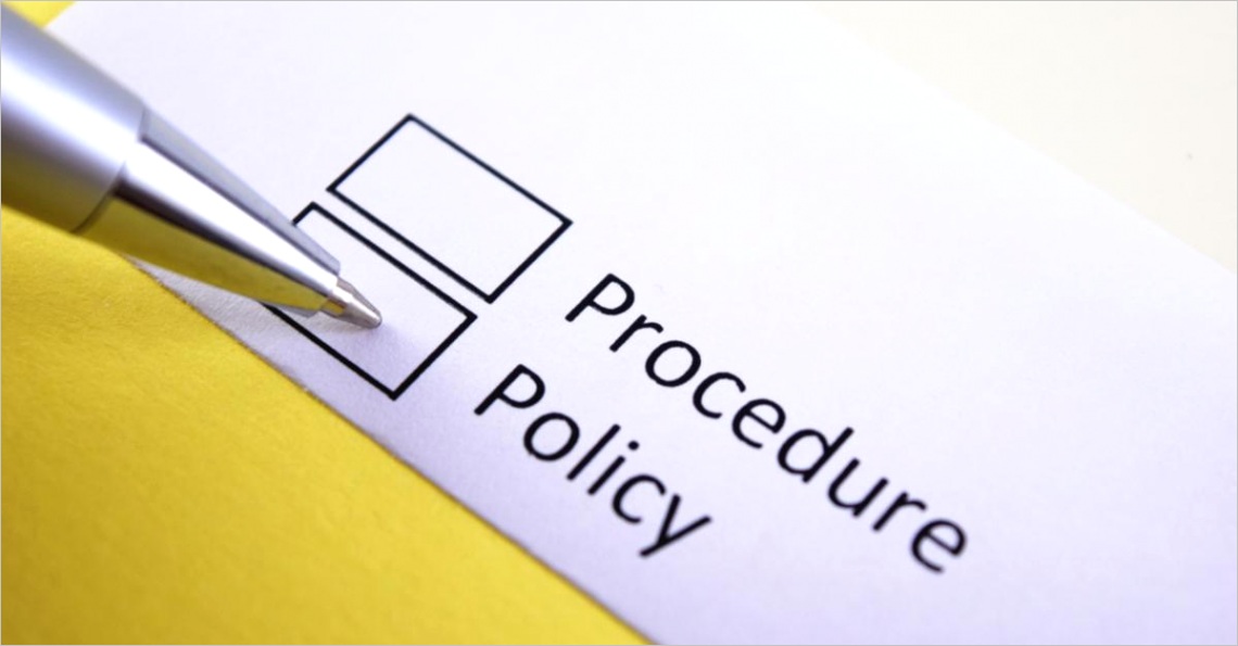 policy and procedure templates
