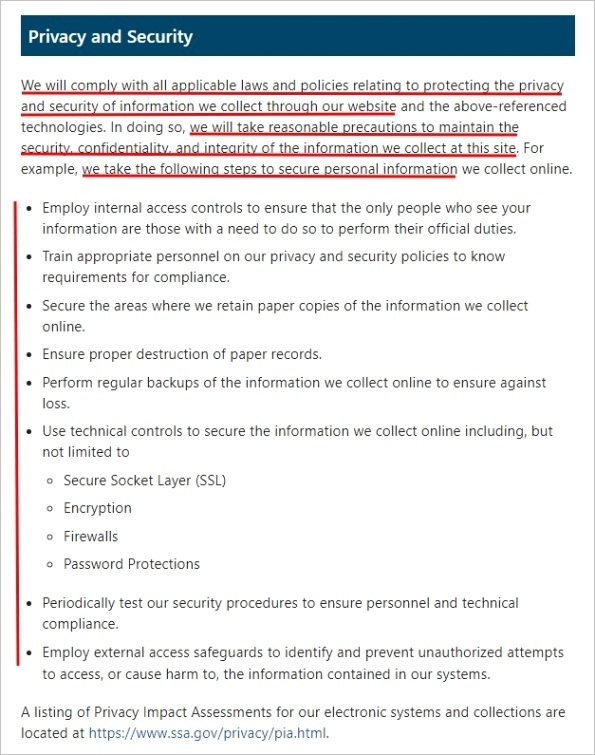 sample privacy policy template