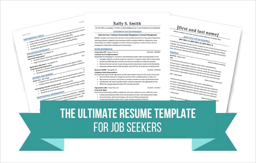 resume template free