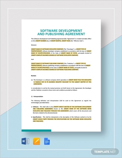 development agreement samplesml
