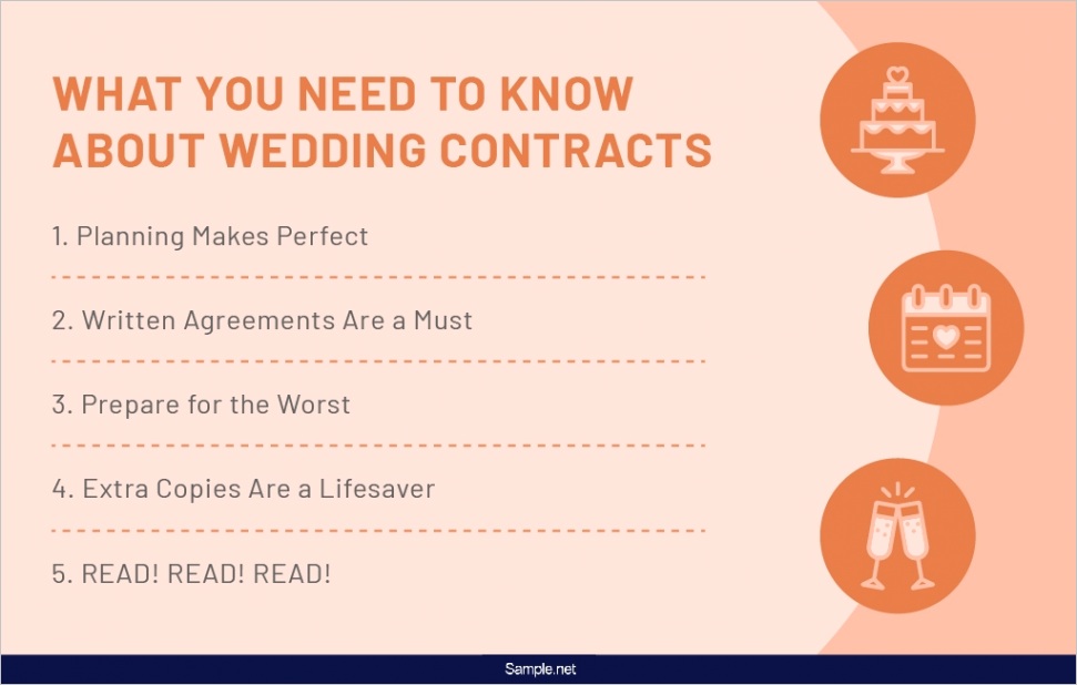 wedding contract