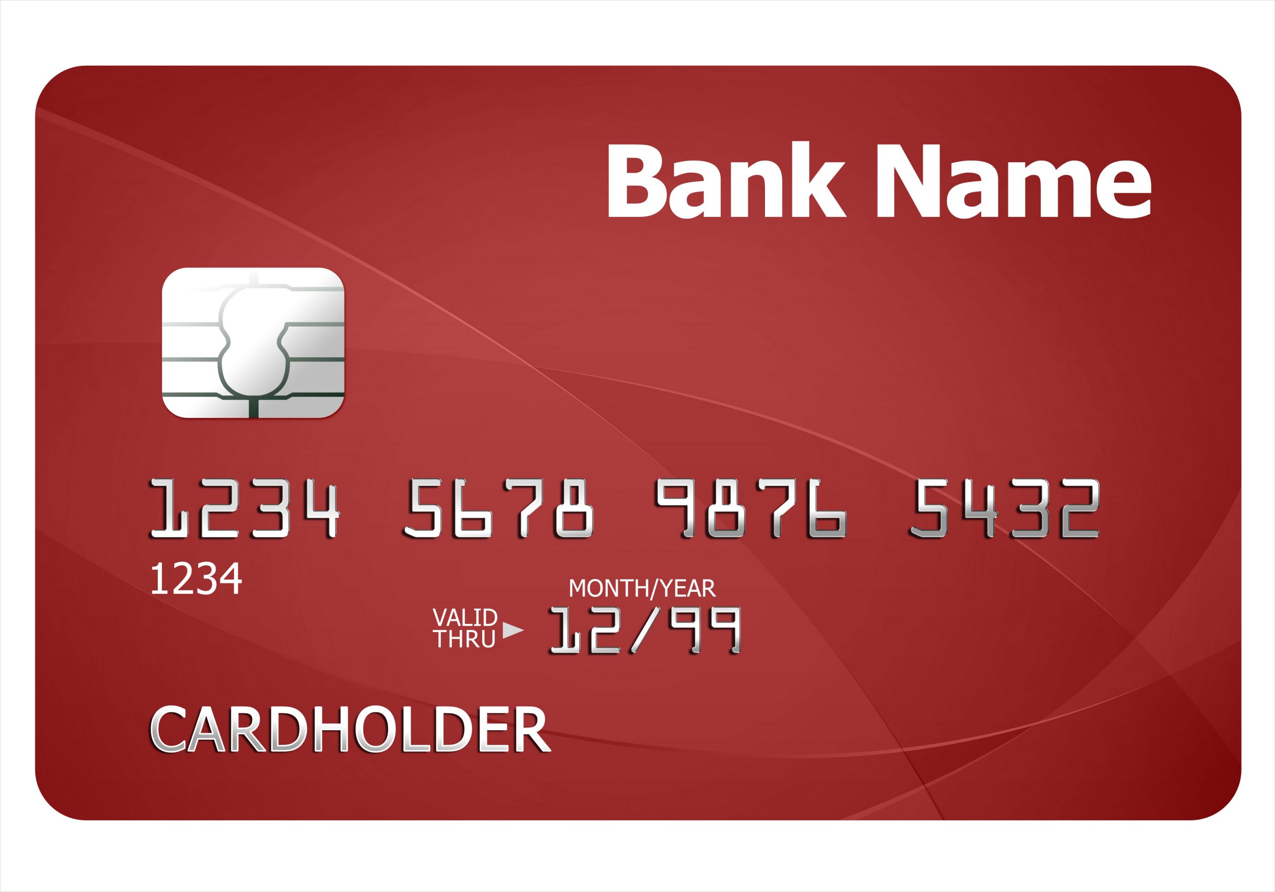 credit card template