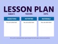 Free Lesson Plan Template Pdf