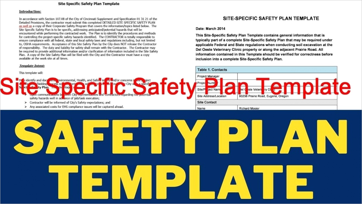 free written safety program template