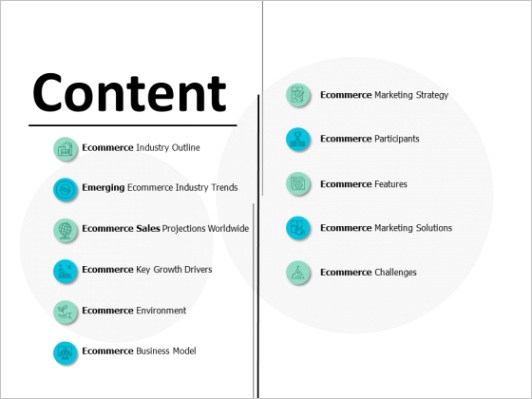 content e merce marketing solutions ppt powerpoint presentation outline templates
