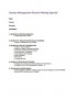 Business Contingency Plan Template