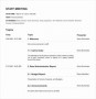 Change Order Invoice Template