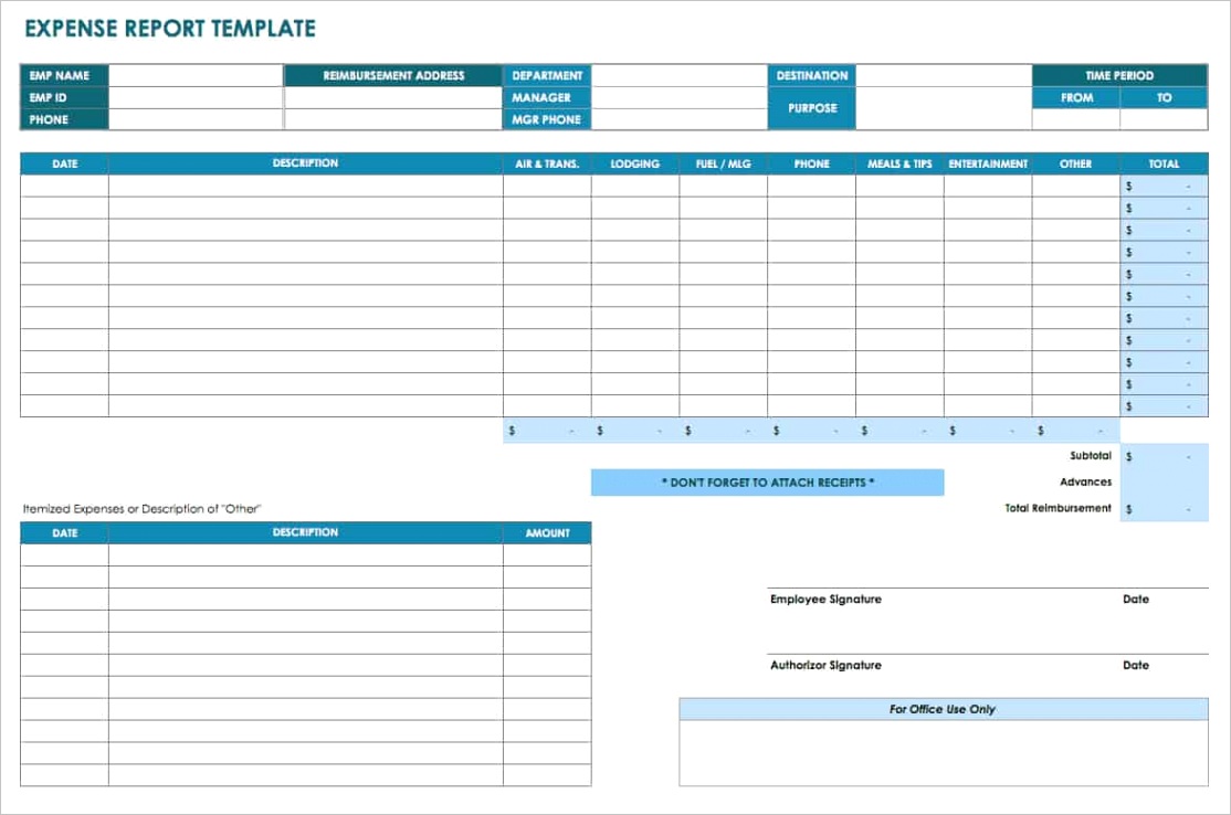 top excel accounting templates