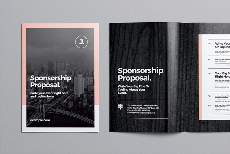 event sponsorship proposal templates examples cms