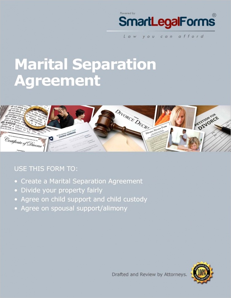 marital separation agreement