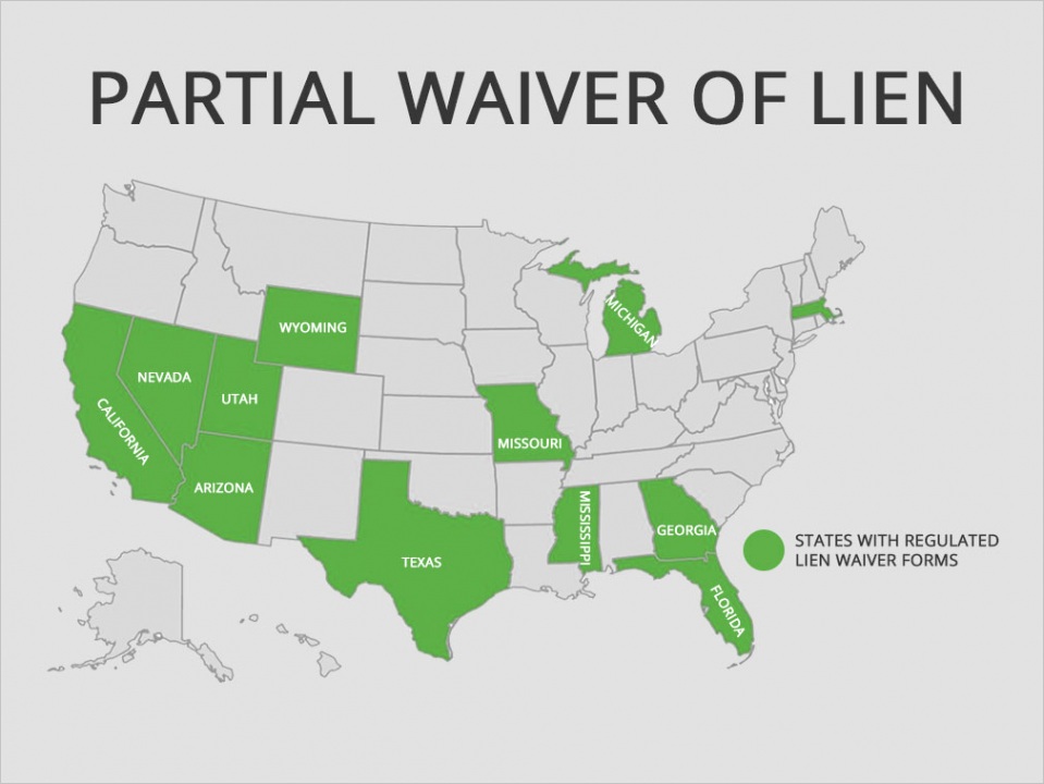what is a partial waiver of lien