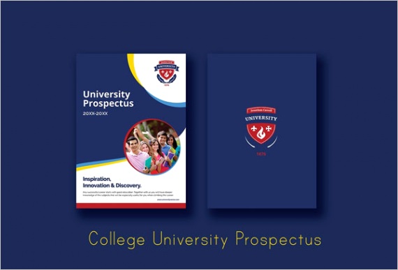 college university brochure templates