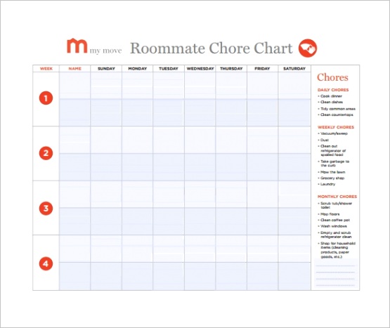 chore chart templateml