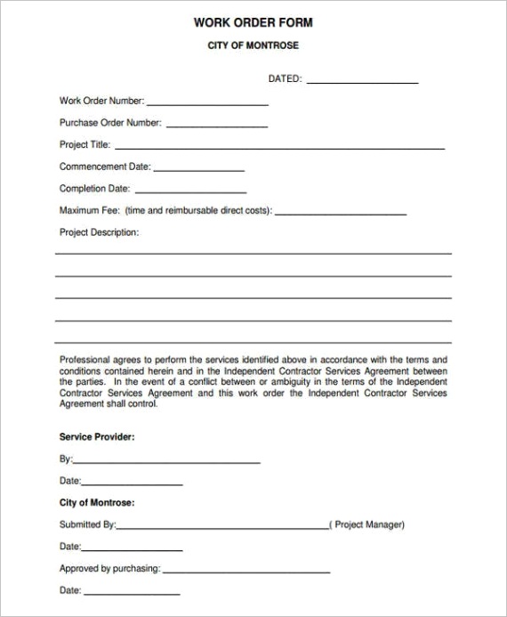 printable agreement form