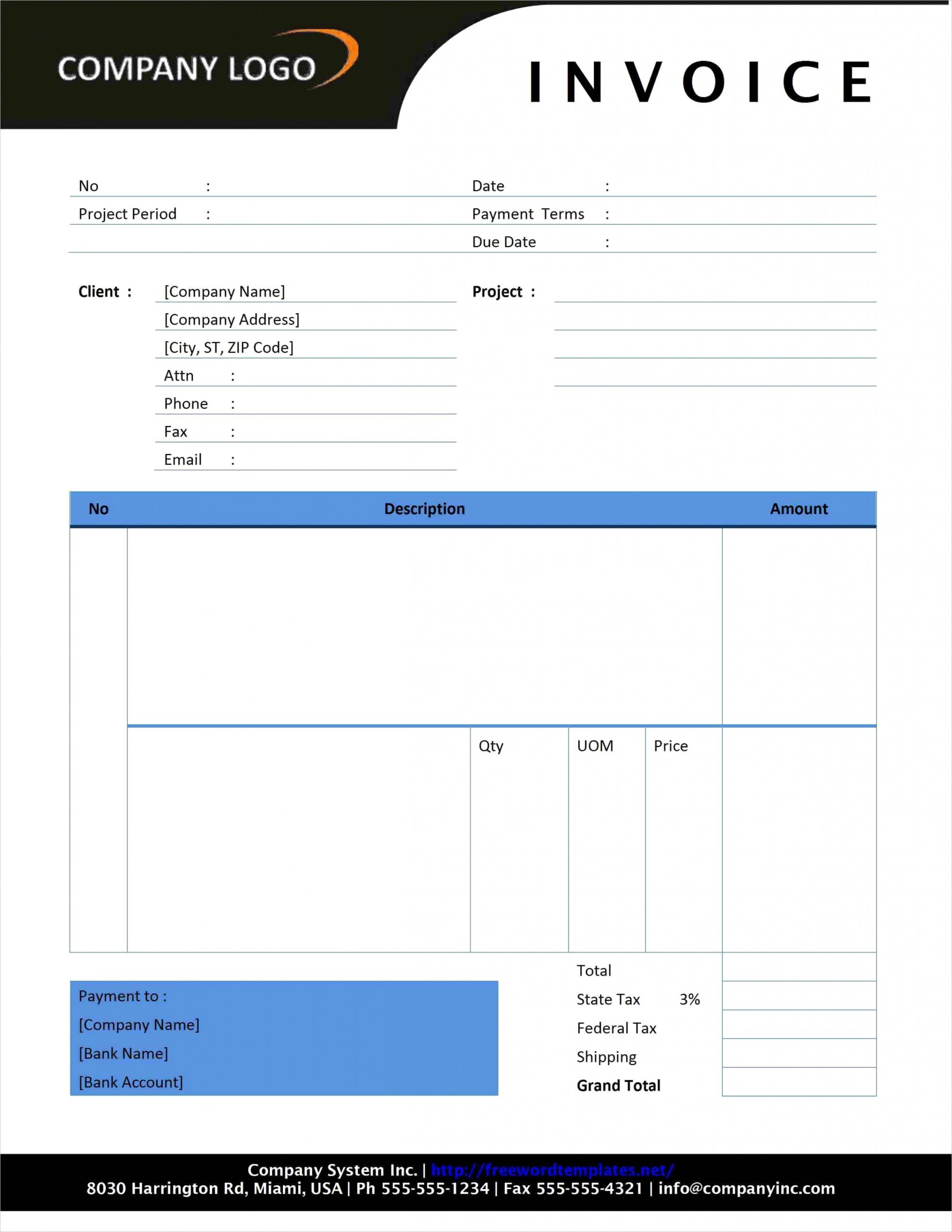 40 format sample contractor invoice template for ms word by sample contractor invoice template