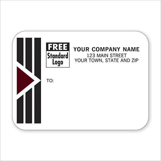 3128 shipping label return address label personalizedml