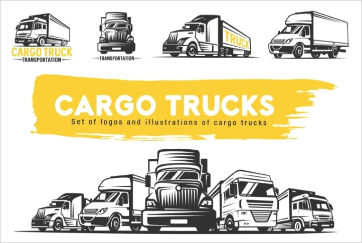 21 free truck logo designs template