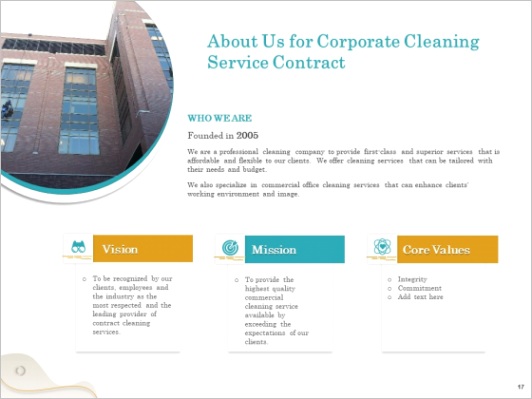 office cleaning service proposal template ppt powerpoint presentation plete deck with slides