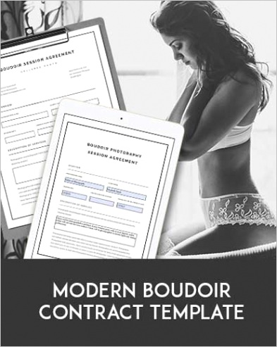 boudoir photography contracts